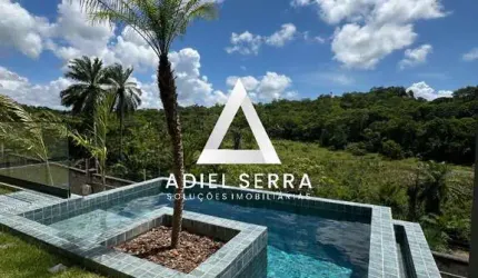 Alphaville Litoral Norte 2 - Casa nova - Nuca habitada - Fino acabamento - Nascente - Piscina e área gourmet - 3 suítes