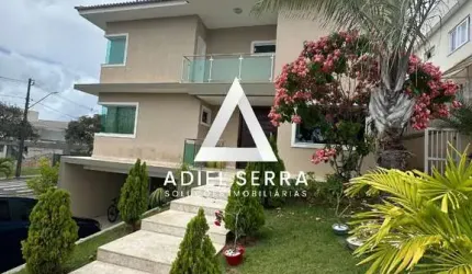 Alphaville Litoral Norte 2 - 500m² total - 4 suítes - Master c/ closet e hidro - Home - Despensa - Piscina - Área Gourmet - Energia solar - 4 vagas