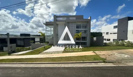 Alphaville Litoral Norte 3 - Casa com 6 suítes + dependência completa - Fino acabamento - Piscina e área gourmet voltado para preservação