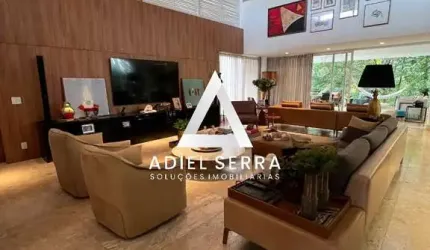 Alphaville Salvador - 1.200m² total - 5 suítes - Master c/ closets e hidro - Piscina - espaço Gourmet - 4 vagas