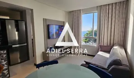 Barra - 42,45m² - Andar alto - Vista mar - Armários planejados - Projeto de iluminação - Cozinha americana - Área de serviço - 1 vaga
