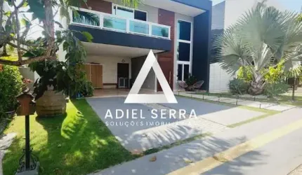 Alphaville Salvador 2 - 573,19m² total - 5 suítes sendo 3 c/ closet e varanda - Home - Espaço Gourmet - Piscina - Academia - 2 dependências - 6 vagas