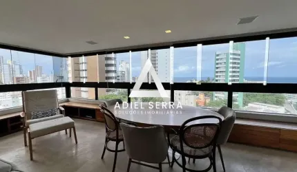 Morro do Gato - Barra - 228m² - 3 suítes - Closet - Home Office - Varanda Gourmet - Armários - Climatizado - Dependência completa - Despensa - 4 vagas