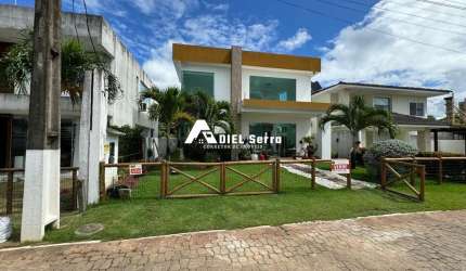Abrantes - 300m² total - 3 suítes - Área Gourmet - Móveis planejados - Cozinha c/ ilha - 3 vagas - Condomínio c/ infraestrutura