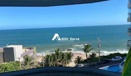 Rio Vermelho - 35,50m² - PORTEIRA FECHADA - Quarto e sala - Vista mar - Varanda - 1 vaga - Condomínio com infraestrutura