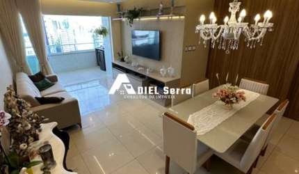 Cidade Jardim - 112,16m² - PORTEIRA FECHADA - Mobiliado - Nascente total - Andar alto - 4 quartos - 1 suíte - Armários - Ar condicionado - 2 vagas