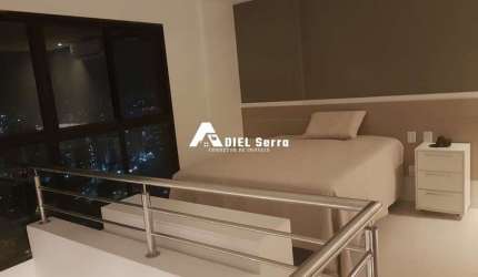 Boulevard Side - Loft duplex - 92,26m² - Andar altíssimo - Varandão - Depósito - Armários embutidos - Mobiliado - 2 vagas
