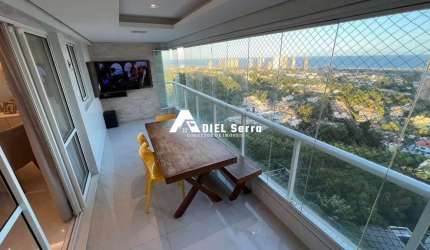 Greenville Platno - 3/4 com 2 suítes - 110m² - Andar alto - Vista Mar - 2 vagas soltas - Armários - Melhor prumada - Lazer completo