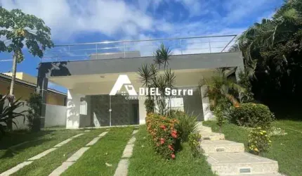 Alphaville Litoral Norte 1 - 450m² total - 4 suítes - Lavabo - Varandas - Espaço gourmet - Piscina - Área de serviço - 6 vagas