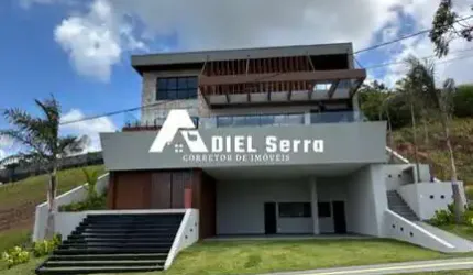Alphaville Salvador 2 - 650m² construída - 5 suítes - 1 Master - Vista mar - Closets - Área Gourmet - Piscina -  Hidro - Energia solar - 3 vagas