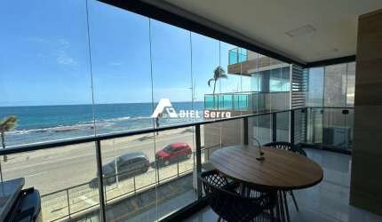 Barra - 44m² - Vista mar eterna - Super decorada - Mobiliada - Varandão Gourmet - 1 vaga