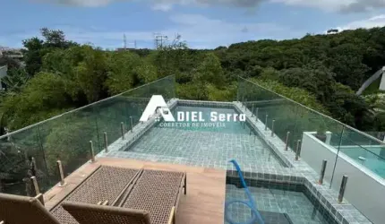 Alphaville Salvador 02 - Casa com 04 suítes - Recém construída - Energia Solar - Poço - Nascente - Armários - Piscina e área gourmet