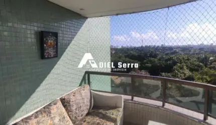 Colina A - Patamares - 2/4 com suíte e Varanda - 90m² - Vista bosque - Reformado - 02 vagas - Lazer completo