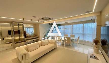Alphaville 1 | Cobertura Duplex | 226m² | 3/4 | 3 vagas | 1 Suíte | Porteira fechada | Vista panorâmica | Nascente | Total infraestrutura de lazer