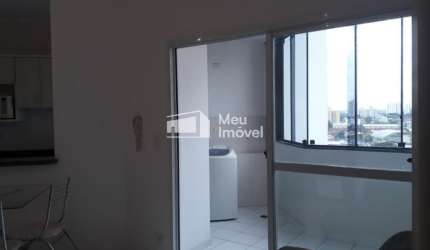 Aluguel Apartamento Mobiliado 1 Dormitório - 50m² - Condomínio Blue Tower - Vila Ema, São José dos Campos