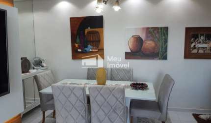 Apartamento Mobiliado de 69m² – 2 Dormitórios (1 Suíte) – Edifício Terraço Parque – Zona Sul – Parque Industrial – São José dos Campos/SP