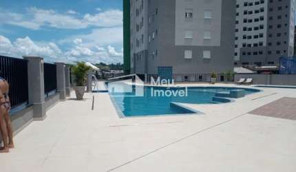Aluguel Apartamento Mobiliado 53m² - 2 Dormitórios, sendo 1 Suíte - Parque Residencial Flamboyant - Zona Sudeste - São José dos Campos