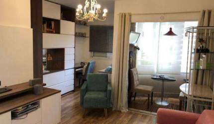 Apartamento com 1 dormitório para alugar, 45 m² por R$ 6.168,33/mês - Pinheiros - São Paulo/SP