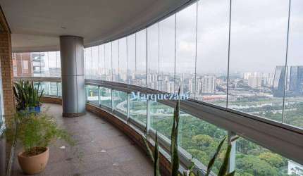 Apartamento com 4 dormitórios, 370 m² - venda por R$ 5.000.000,00 ou aluguel por R$ 27.963,00/mês - Panamby - São Paulo/SP