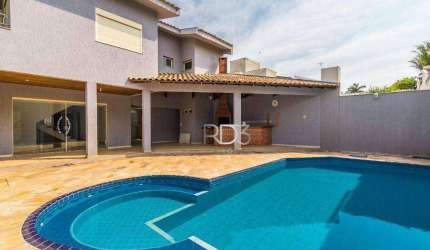 Sobrado com 4 dormitórios para alugar, 480 m² por R$ 7.900/mês - Gleba Palhano - Londrina/PR
