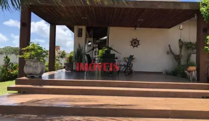 Casa em condomínio fechado com 3 dormitórios  340 m² na Praia de Carapibus