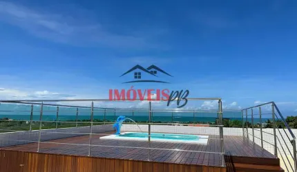 Apartamento na Praia de jacumã prox ao centro 2 quarto 1 suíte, Vista Mar