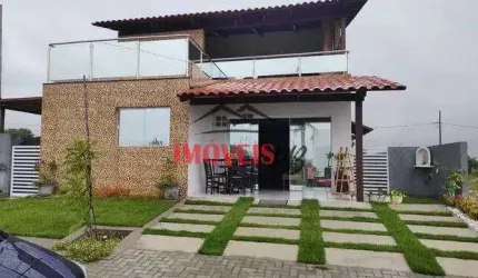 Casa em Condomínio fechado na praia de Carapibus com Solarium e Jacuzzi
