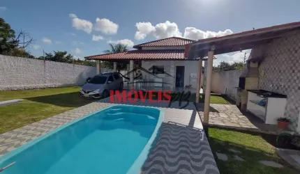 Casa na praia de Tabatinga com 2 quartos e piscina. Próxima a praia