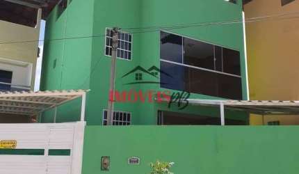 Triplex a 500m da Praia de Carapibus, acesso pavimentado, vista mar