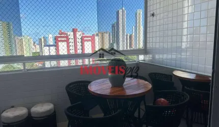 Apartamento no miramar posição nascente,  mobiliado