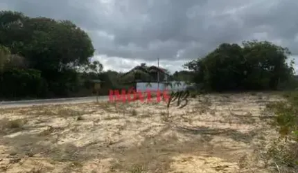 Terreno em Tabatinga II plano de esquina Nascente Sul a 400 metros da praia