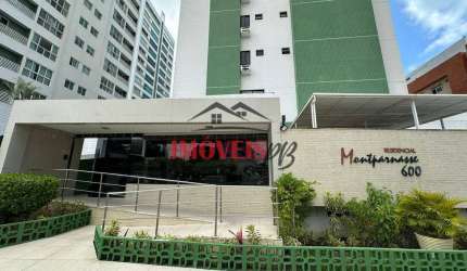 Lindo apartamento em Cabo Branco com vista mar, a 400 metros da orla