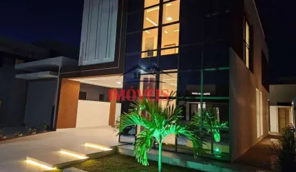 Casa de alto padrão no Sunville com 1 suíte mas te e área gourmet.