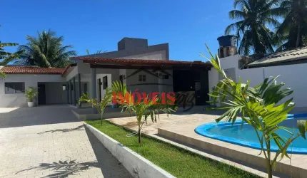 Casa em Jacumã próximo à rua da caixa d&amp;apos;água