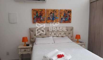 Apartamento Mobiliado na Pipa - Aconchegante quarto e sala