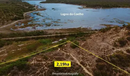Terreno de 2,9 hectares na praia do Cajueiro, em Touros RN