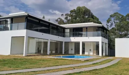 chácara a venda em condomínio fechado 4 quartos 2suítes 5 banheiros 1.000m&#178;, R$ 1.080.000