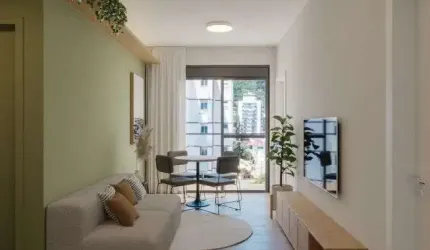 Imóvel para venda tem 45 metros quadrados com 2 quartos em Itacorubi - Florianópolis - SC