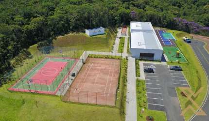 Terreno em condomínio fechado à venda no Ponta Aguda, Blumenau , 322 m2 por R$ 350.000