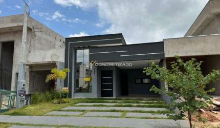 Casa à venda em Indaiatuba, Condomínio Park Gran Reserve, com 3 suítes, com 135 m²