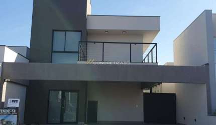 Sobrado à venda em Indaiatuba, Jardim Residencial Viena, com 3 suítes, com 217 m², Condomínio Viena