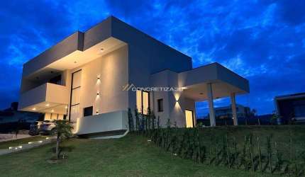 Sobrado à venda em Itupeva, Santa Eliza, com 4 suítes, com 388 m², Residencial Vida Real
