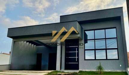 Casa à venda em Indaiatuba, Residencial Evidências, com 3 quartos, com 175 m², Condomínio Evidências
