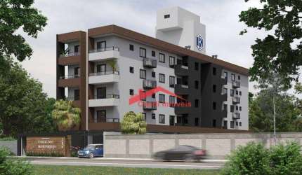 Apartamento com 2 dormitórios à venda, 75 m² por R$ 478.000,00 - Costa e Silva - Joinville/SC