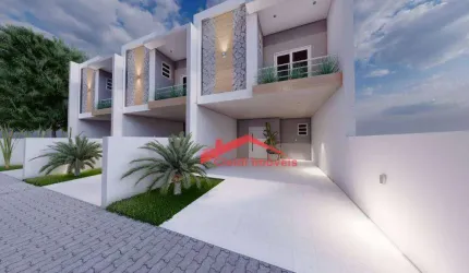 Sobrado com 3 dormitórios à venda, 139 m² por R$ 670.000,00 - São Marcos - Joinville/SC