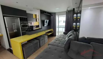 Apartamento com 2 dormitórios para alugar, 60 m² por R$ 4.520/mês - Anita Garibaldi - Joinville/SC