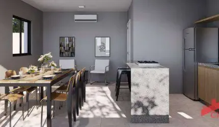 Apartamento com 2 dormitórios à venda, 50 m² por R$ 287.049,36 - Floresta - Joinville/SC