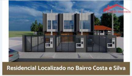 Sobrado com 4 dormitórios à venda, 112 m² por R$ 680.000,00 - Costa e Silva - Joinville/SC