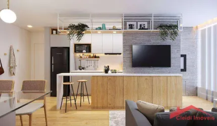 Apartamento com 2 dormitórios à venda, 74 m² por R$ 736.975,44 - Glória - Joinville/SC