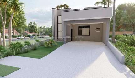 Casa Térrea à venda no condomínio Terras da Estancia PRONTA AGO 2024